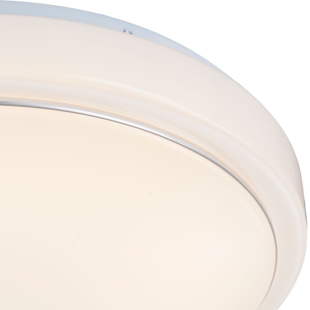 Globo LED Deckenleuchte, LED-Leuchtmittel 33cm weiß verbaut, Deckenleuchte D LED Deckenlampe Deckenstrahler Warmweiß, fest