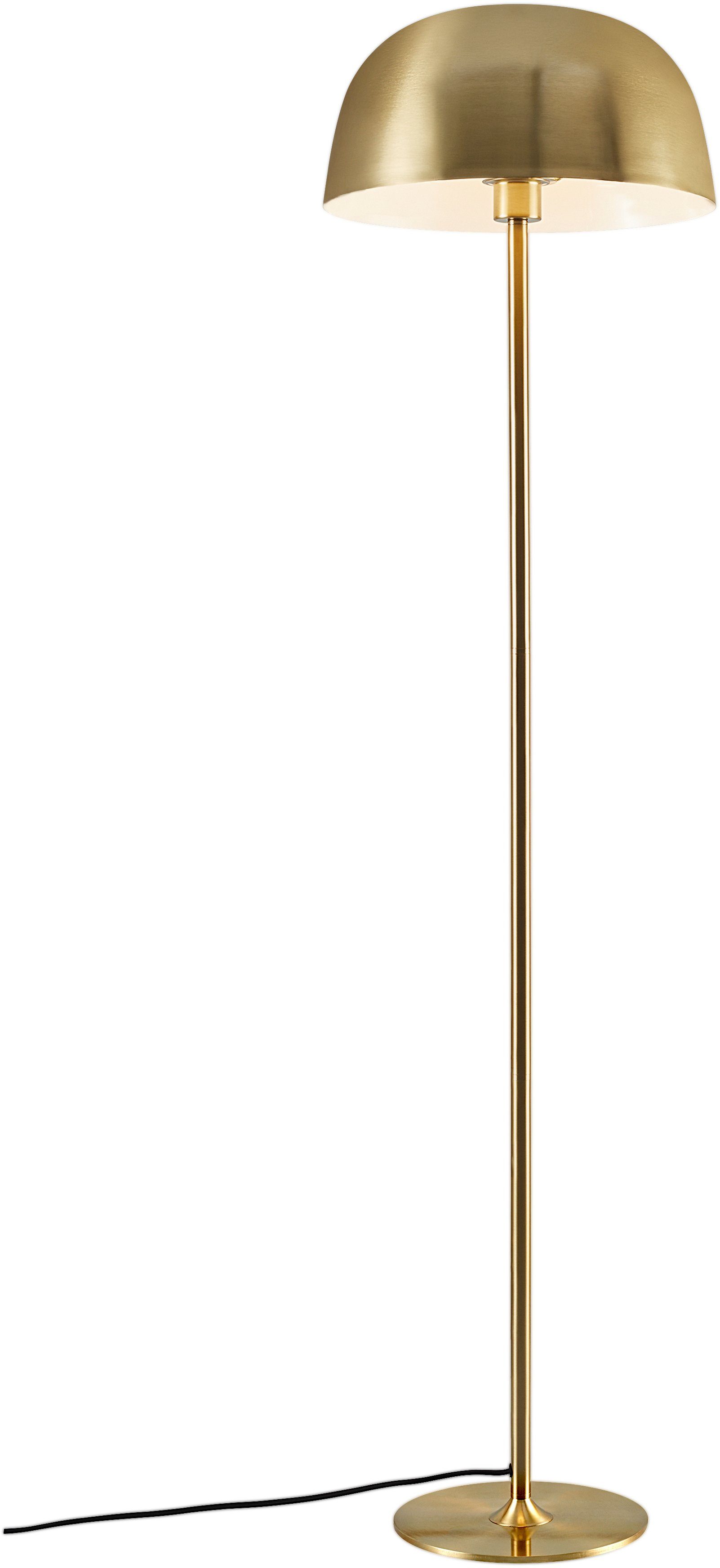 Nordlux Stehlampe CERA, ohne Leuchtmittel, Messing Design, textil Kabel günstig online kaufen