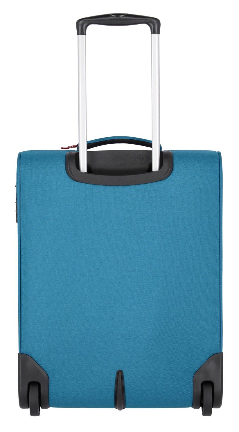 travelite Weichgepäck-Trolley CABIN Bordtrolley 52 cm Handgepäck Koffer, 2 Rollen, Zahlenschloss und Aufsteckfunktion