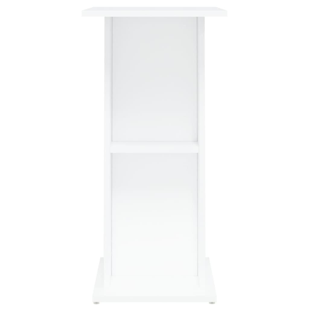 vidaXL Aquariumunterschrank Aquariumständer Weiß 60,5x36x72,5 cm Holzwerkstoff – Bild 5 von 5