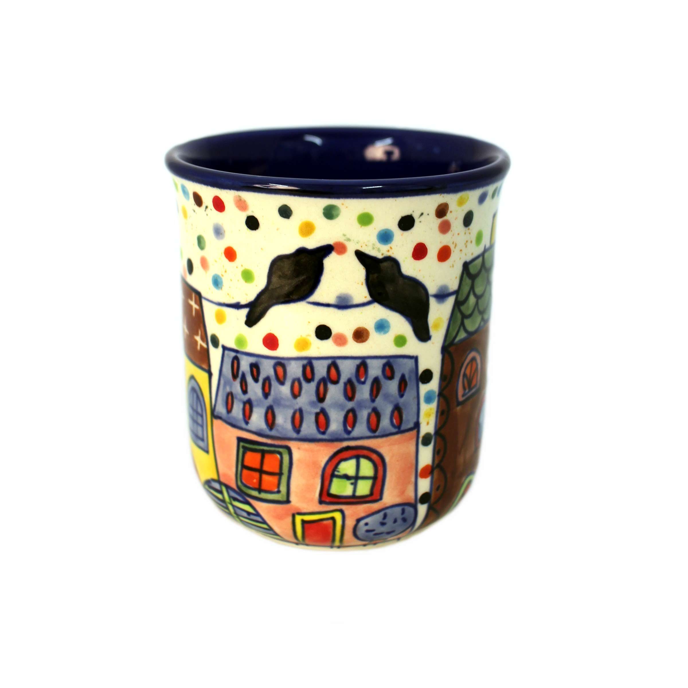 Gall&Zick GZ-3660 handbemalt Kaffeetasse Keramik Tasse aus set/2