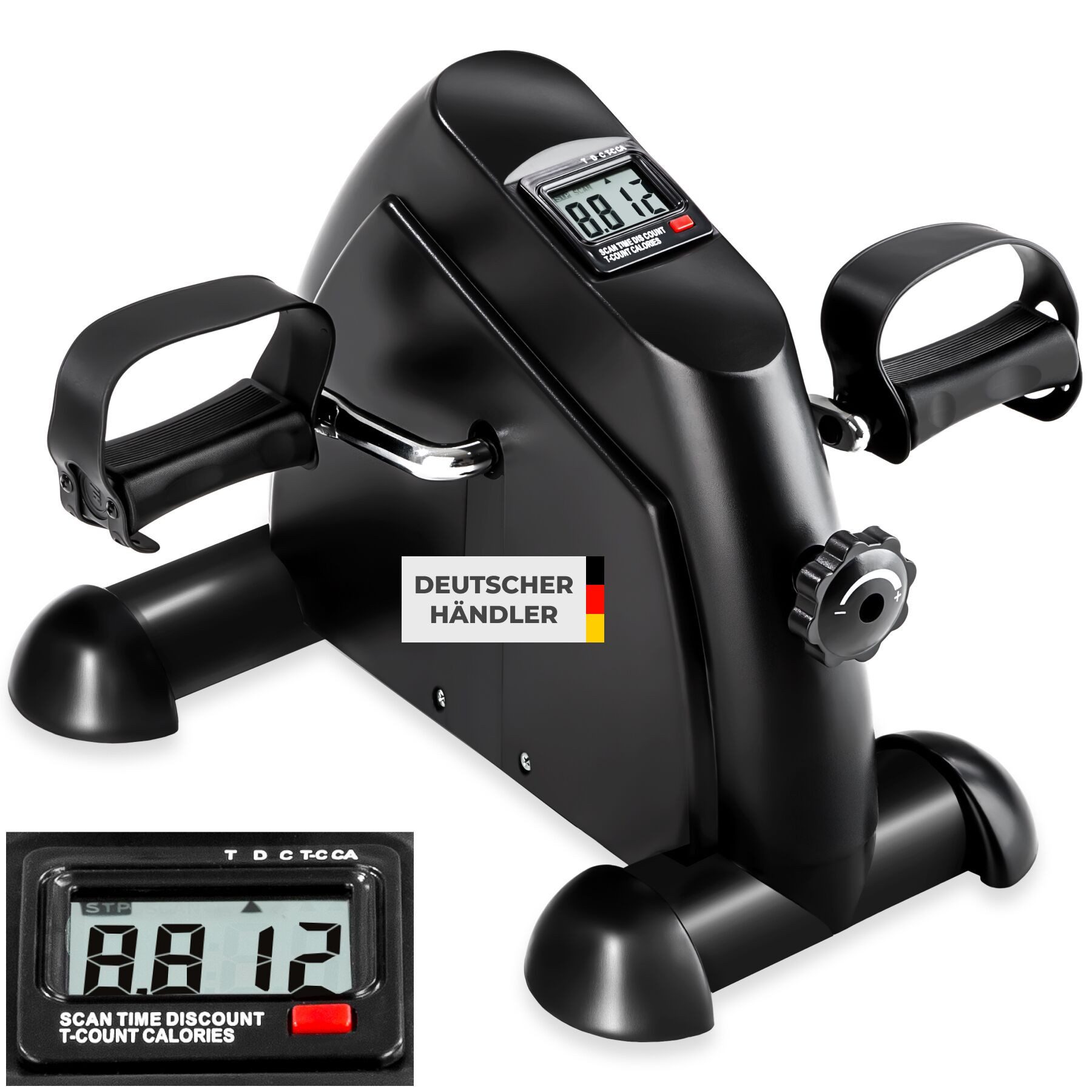 tectake Multitrainer Mini Bike, Für Beine und Arme