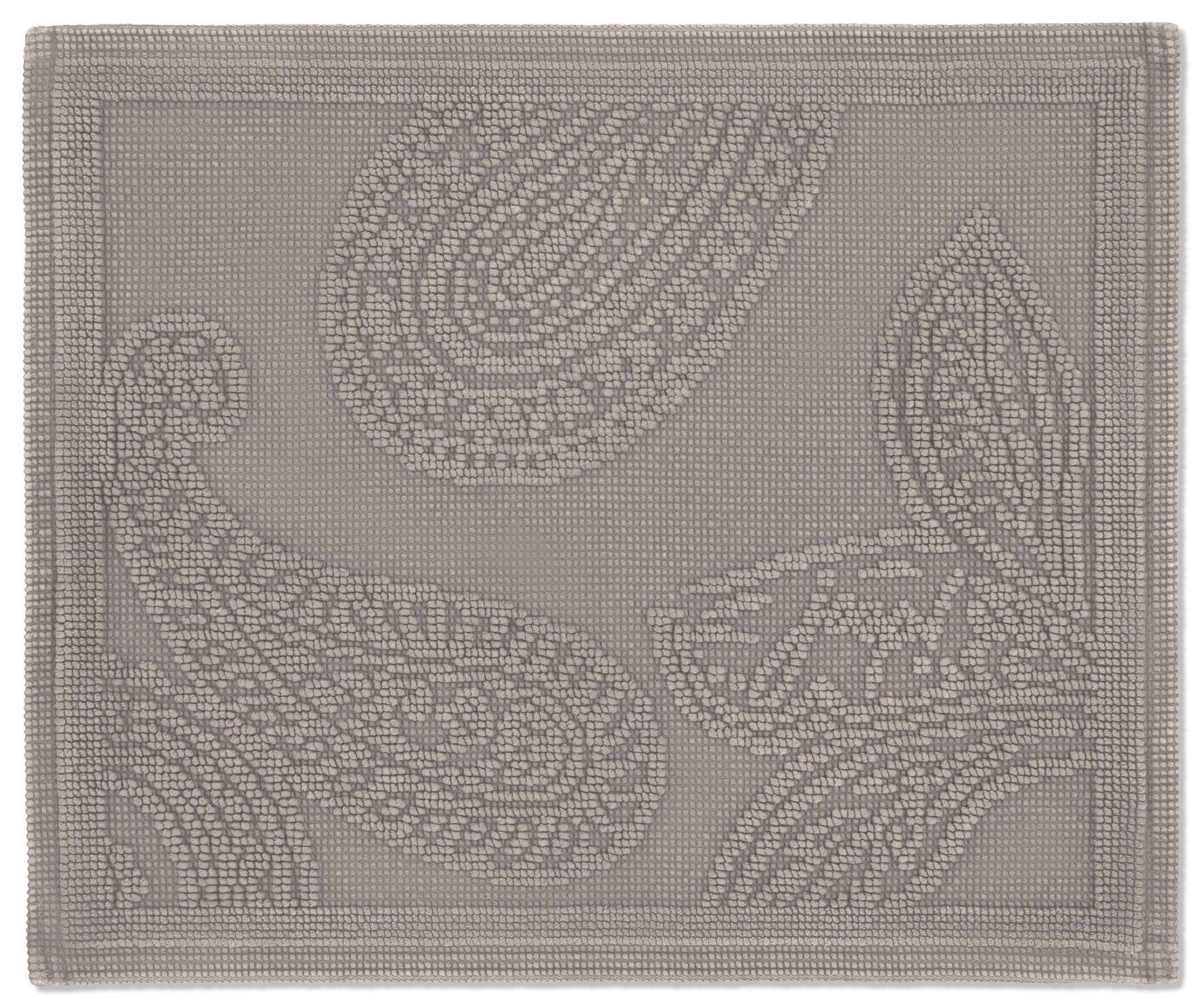 JOOP! Badematte JOOP! LIVING - PAISLEY Badteppich, Höhe 1 mm, Textil, Rechteckig
