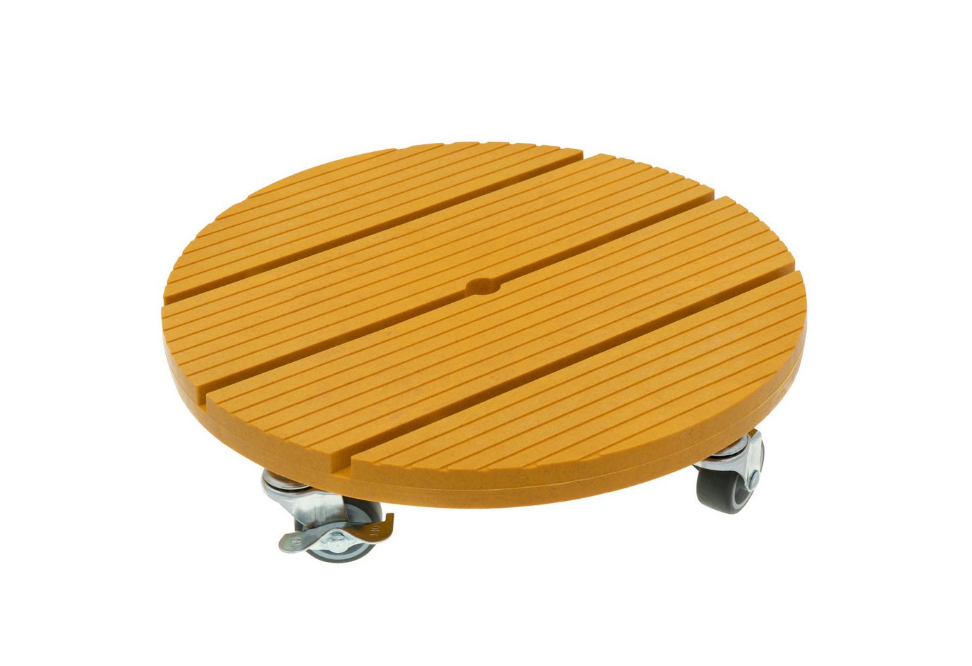 hrb Pflanzenroller WPC Rolluntersetzer Blumenroller witterungsbestaendig 80 kg Tragkraft