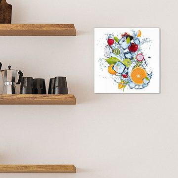 DEQORI Magnettafel 'Fruchtige Erfrischung', Whiteboard Pinnwand beschreibbar