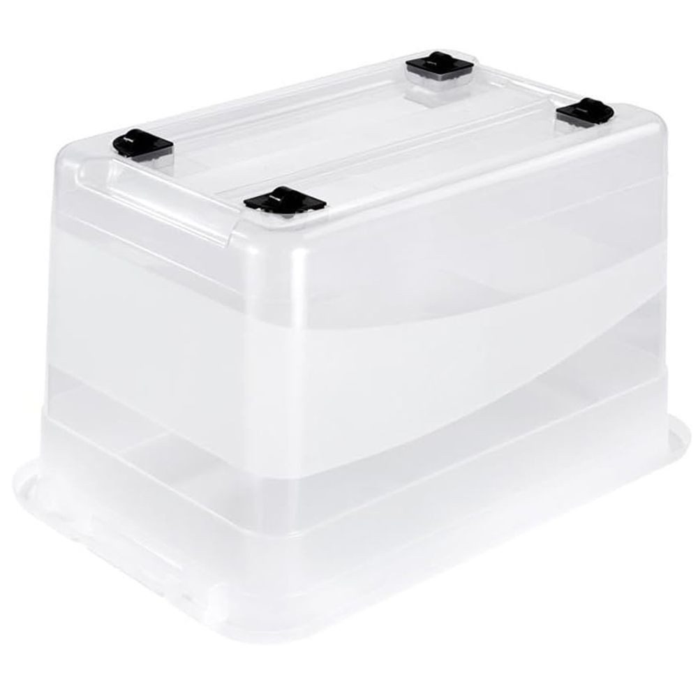 keeeper Aufbewahrungsbox keeeper Aufbewahrungsbox Konrad mit Rollen 52,0 Ltr. 59,5x39,5x35 cm – Bild 4 von 5