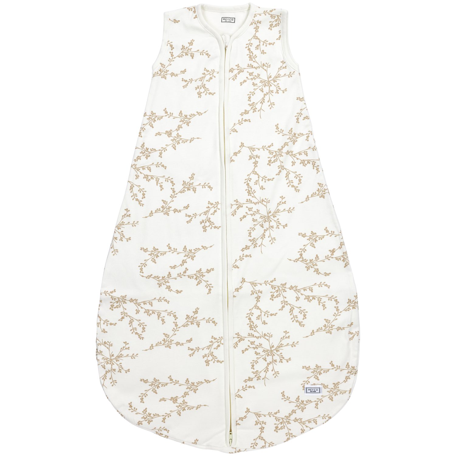 Meyco Baby Babyschlafsack Branches Sand (1 tlg), 86cm