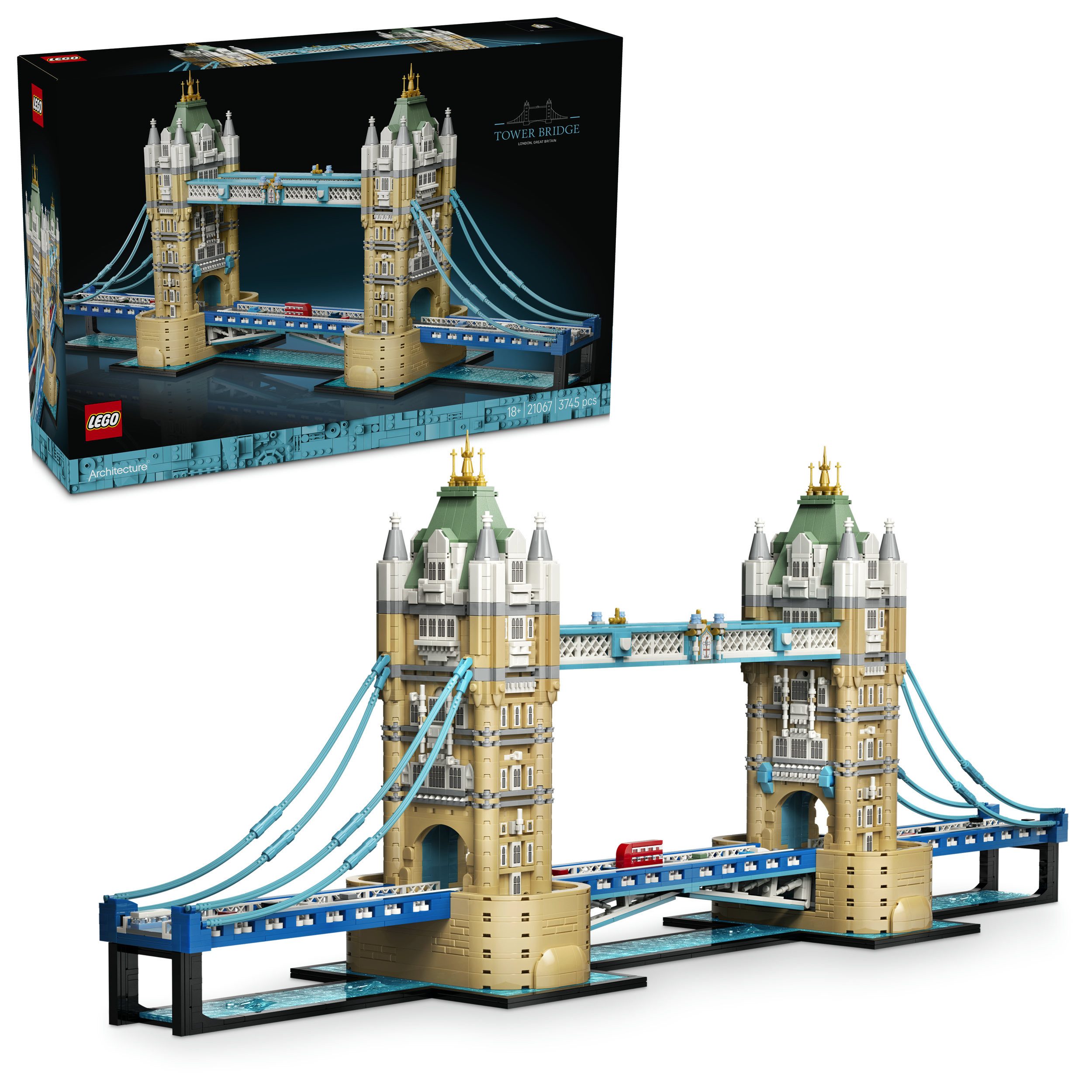 Tower Bridge (21067), LEGO LEGO Architecture Konstruktionsspielsteine
