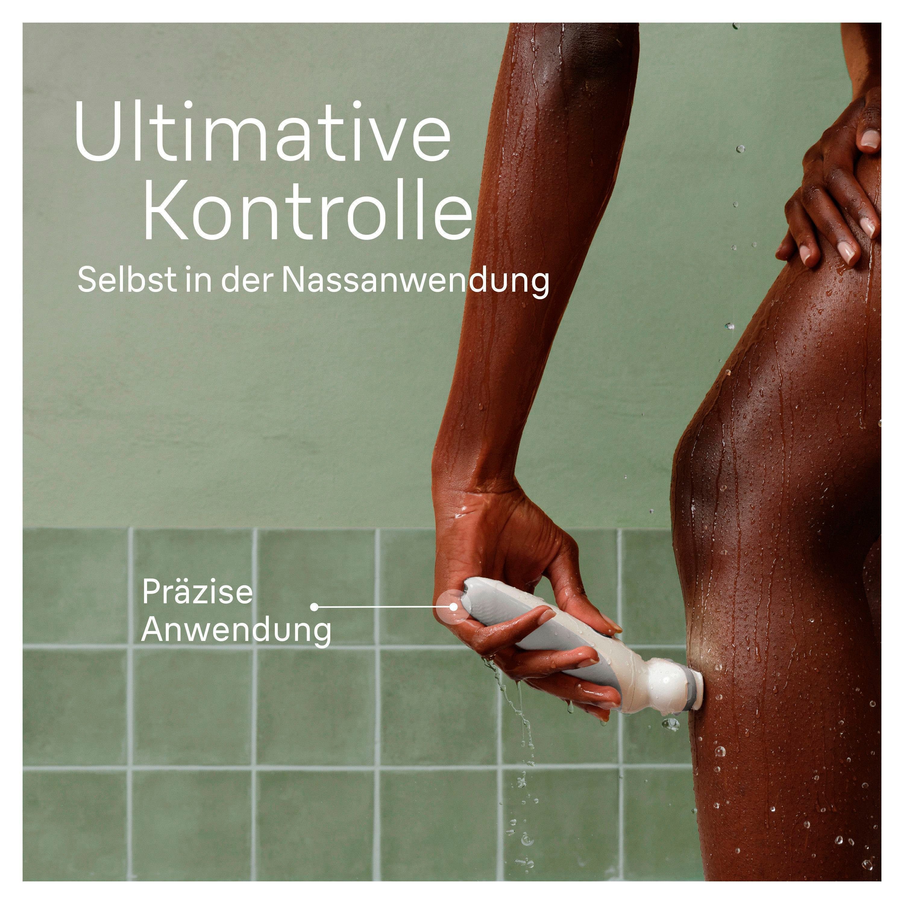 Braun Epilierer Silk-épil 9 9-011, mit schwenkbarem Kopf, Massagerollenaufsatz & Etui