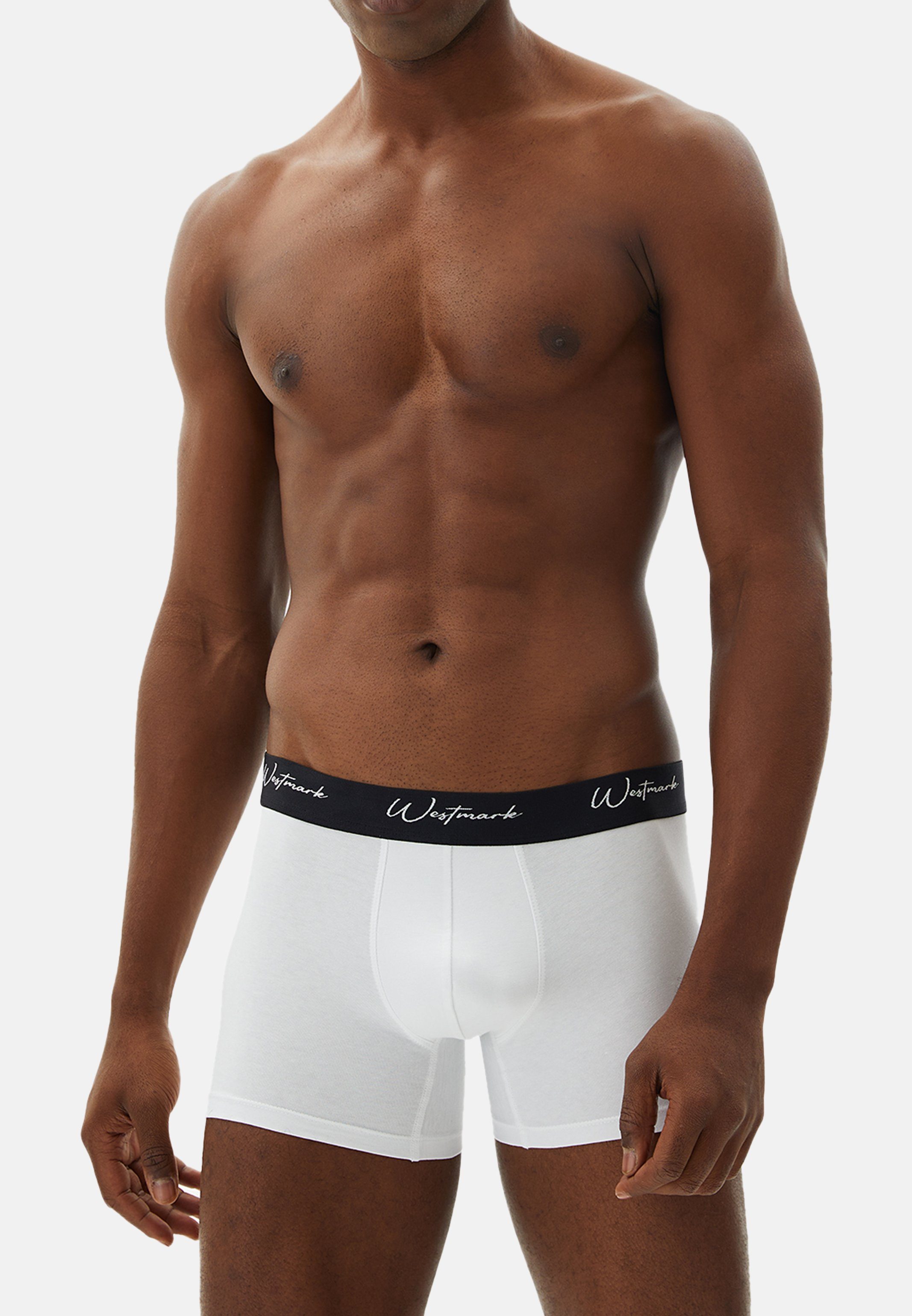 WESTMARK LONDON Retro Boxer 3er Pack Lucas (Spar-Set, 3-St) Retro Short / Pant - Baumwolle - ohne Eingriff