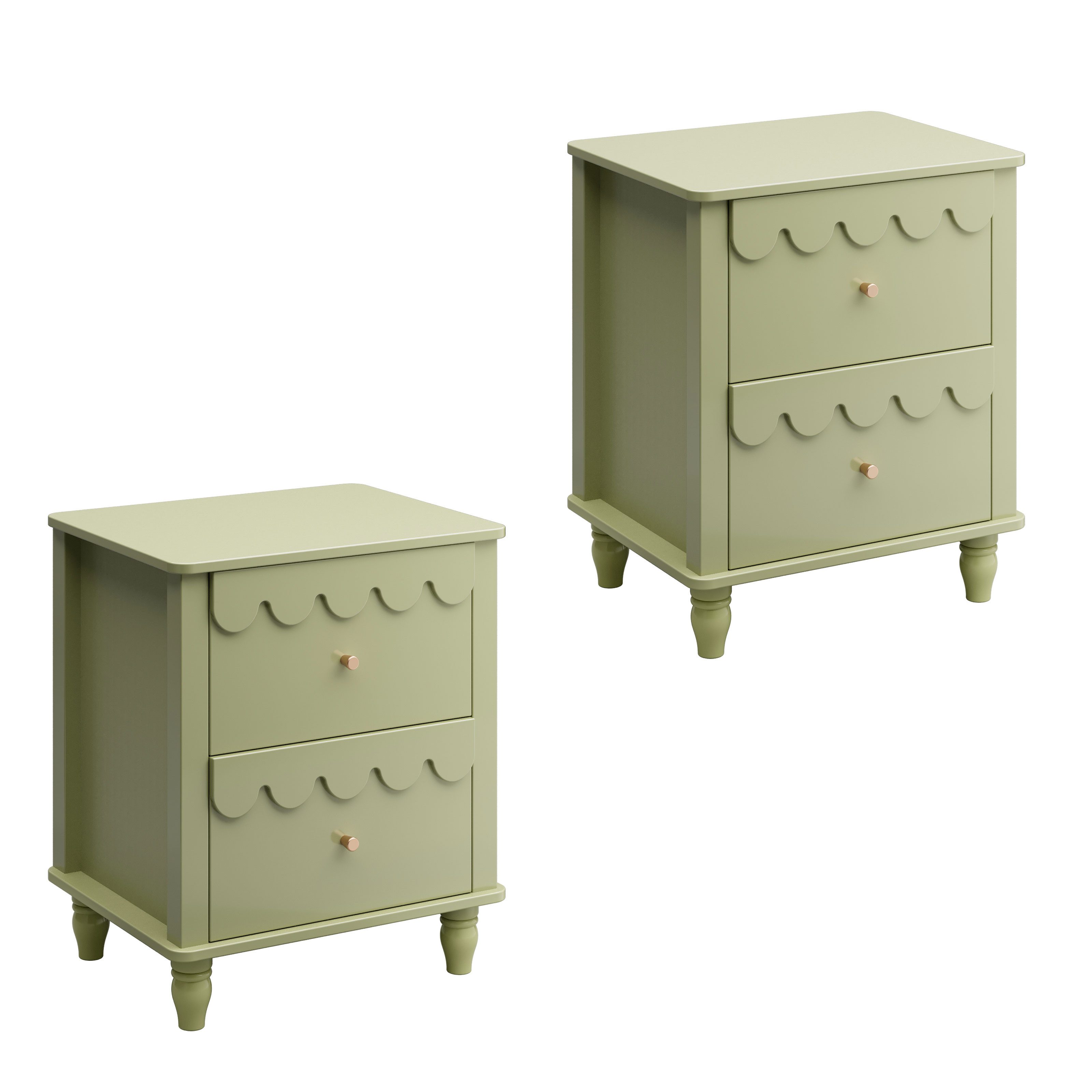 UEV Nachttisch 2er Set, Kinder Nachtschrank, Beistellschrank (Nachtkommode günstig online kaufen