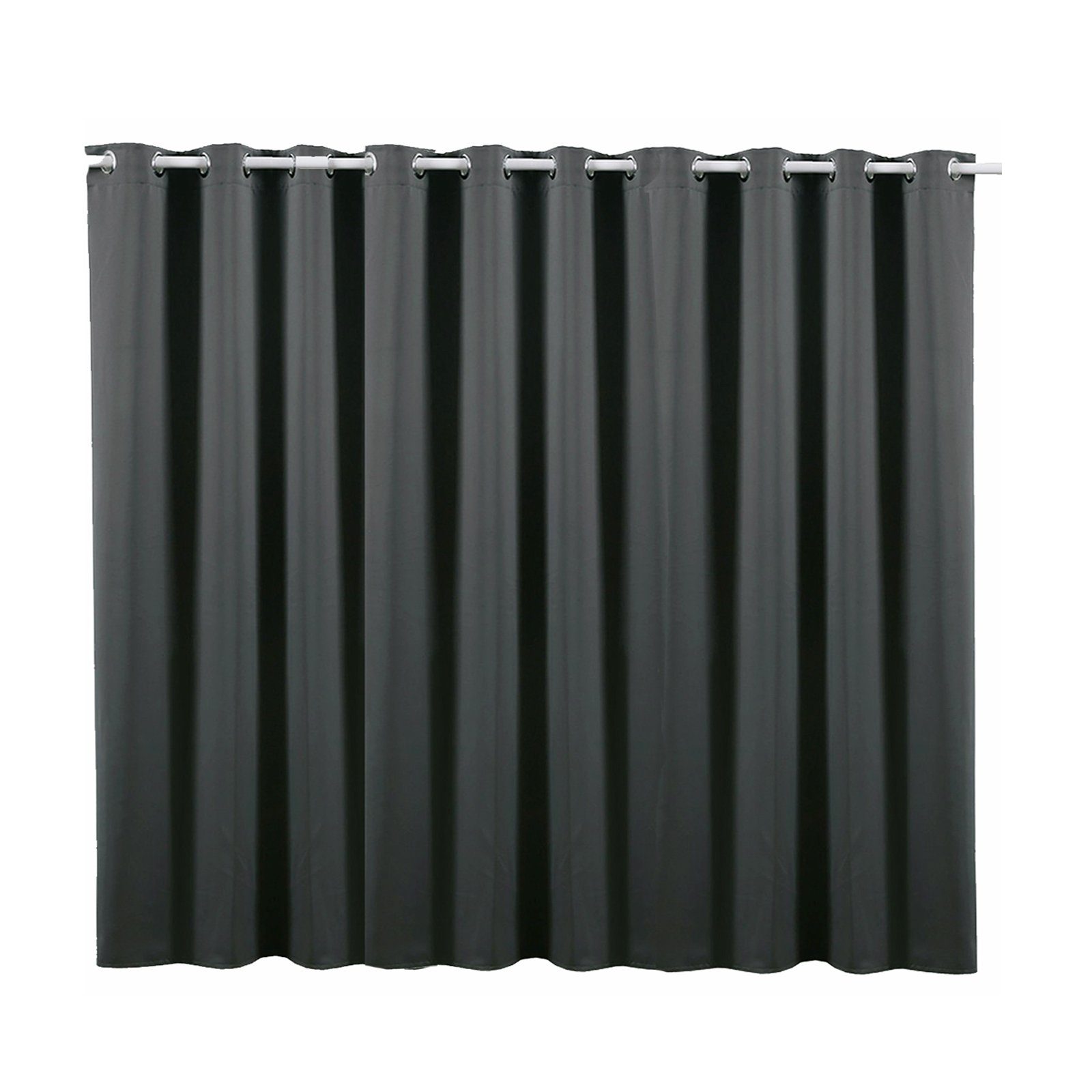 JEMIDI Scheibengardine Vorhang blickdicht, Ösen, Verdunkelung, lang (1 St)