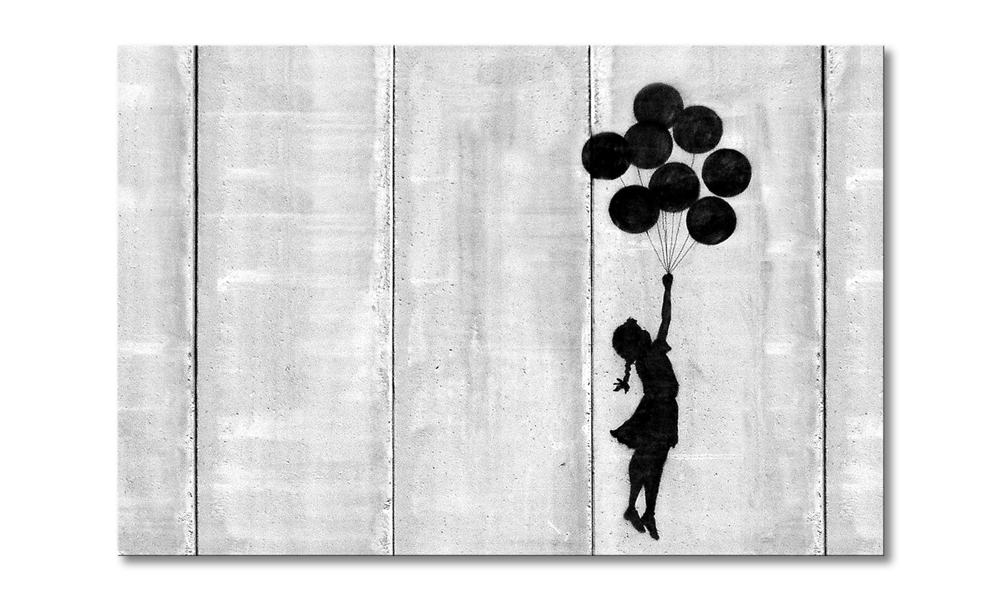 WandbilderXXL Leinwandbild Banksy No3, Streetart (1 St), Wandbild,in 6 Größ günstig online kaufen