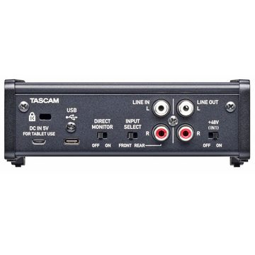 Tascam US-1x2HR USB Audio-Interface Digitales Aufnahmegerät