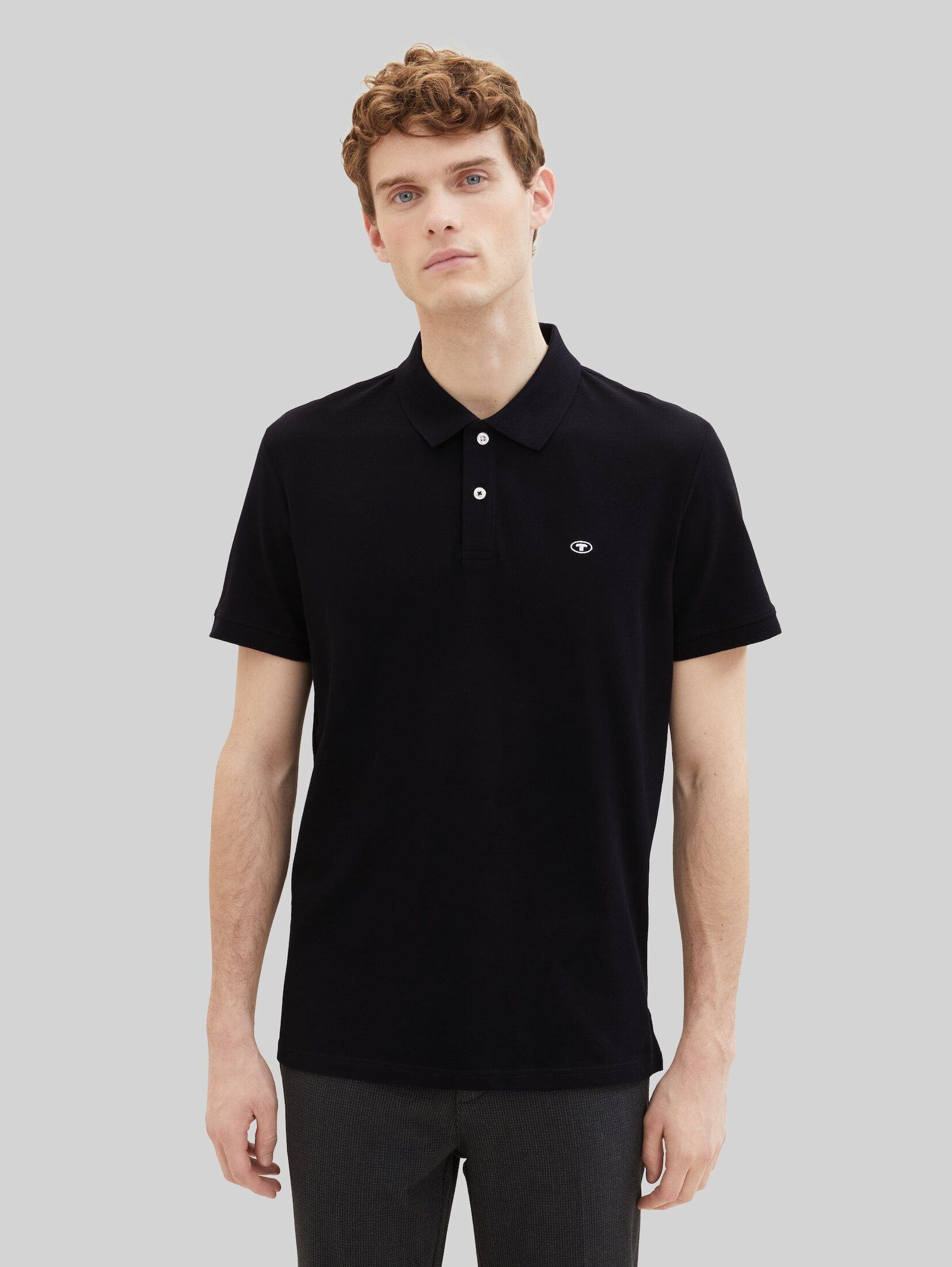 TOM TAILOR Poloshirt Poloshirts (im Einserpack) Piqué Poloshirt aus Baumwolle