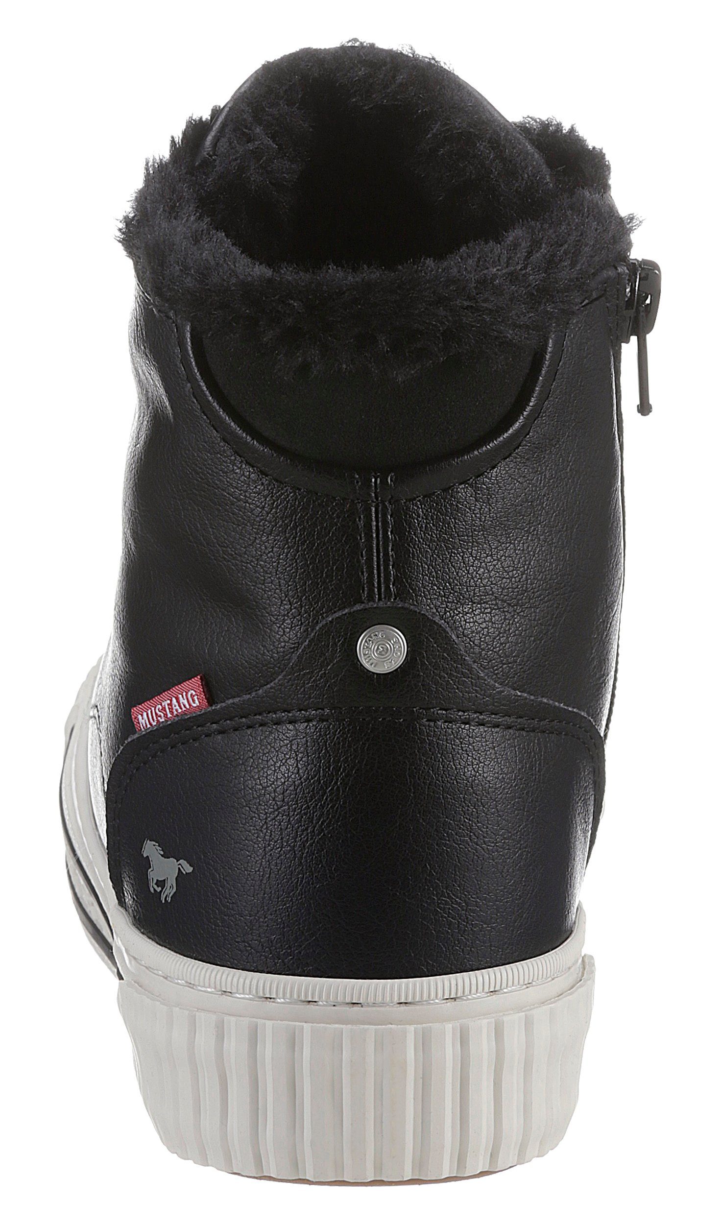 Mustang Shoes Winterboots, High Top Sneaker, Schnürboots mit Plateausohle günstig online kaufen