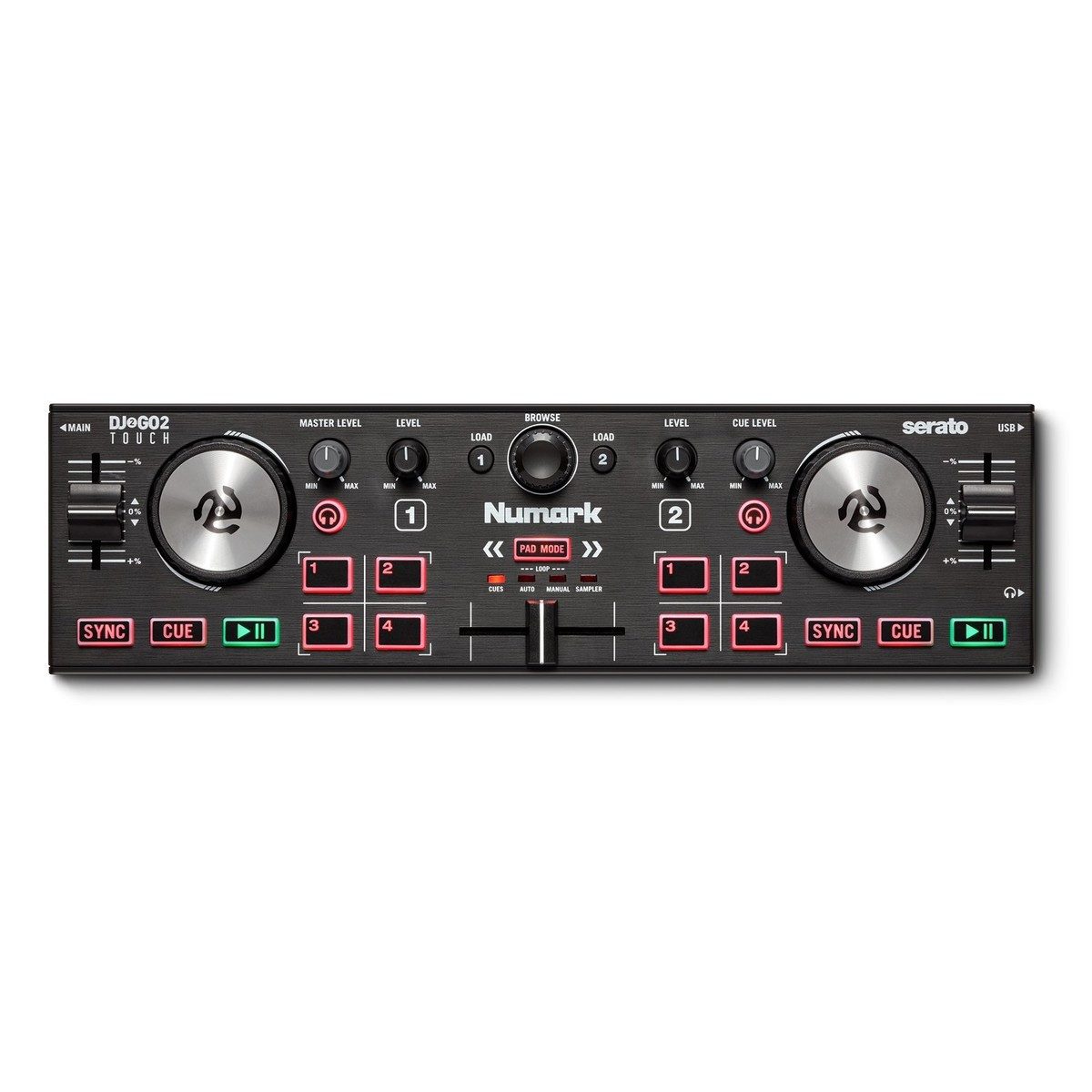 Numark DJ Controller Numark DJ2Go 2 Touch