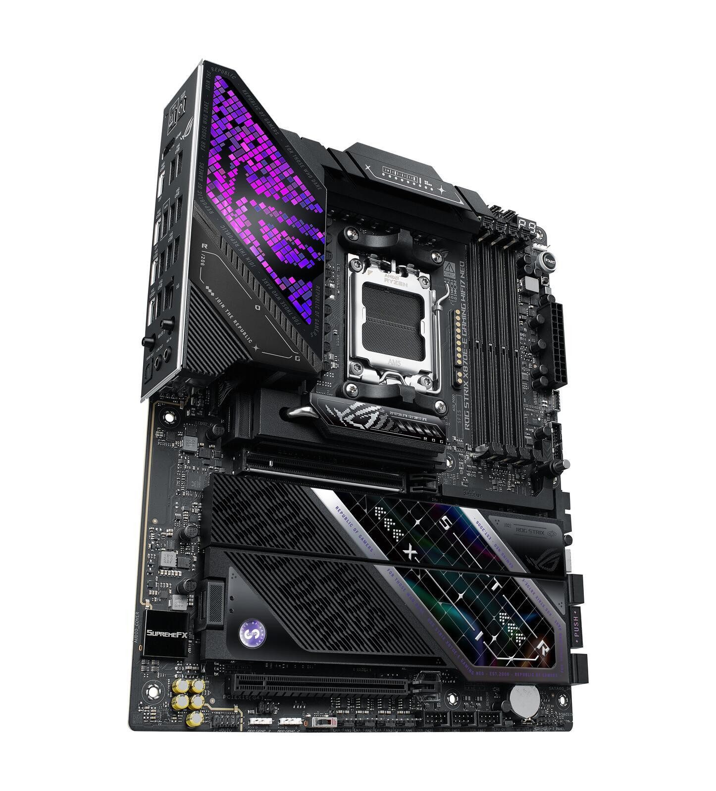 Asus ASUS ROG Strix X870E-E Gaming WiFi7 Neo AMD ATX Ma Mainboard – Bild 4 von 5