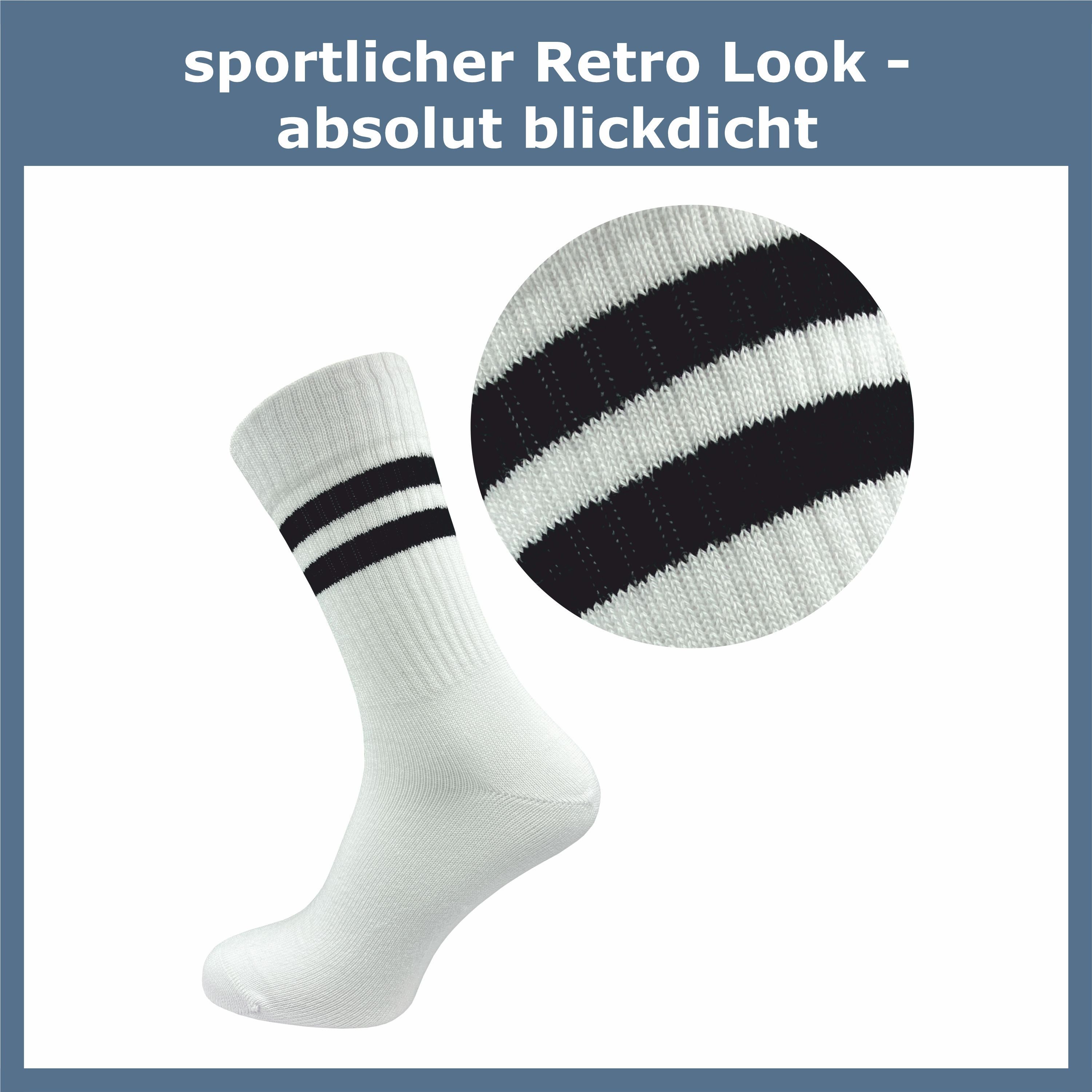 GAWILO Tennissocken für Herren mit Retro günstig online kaufen