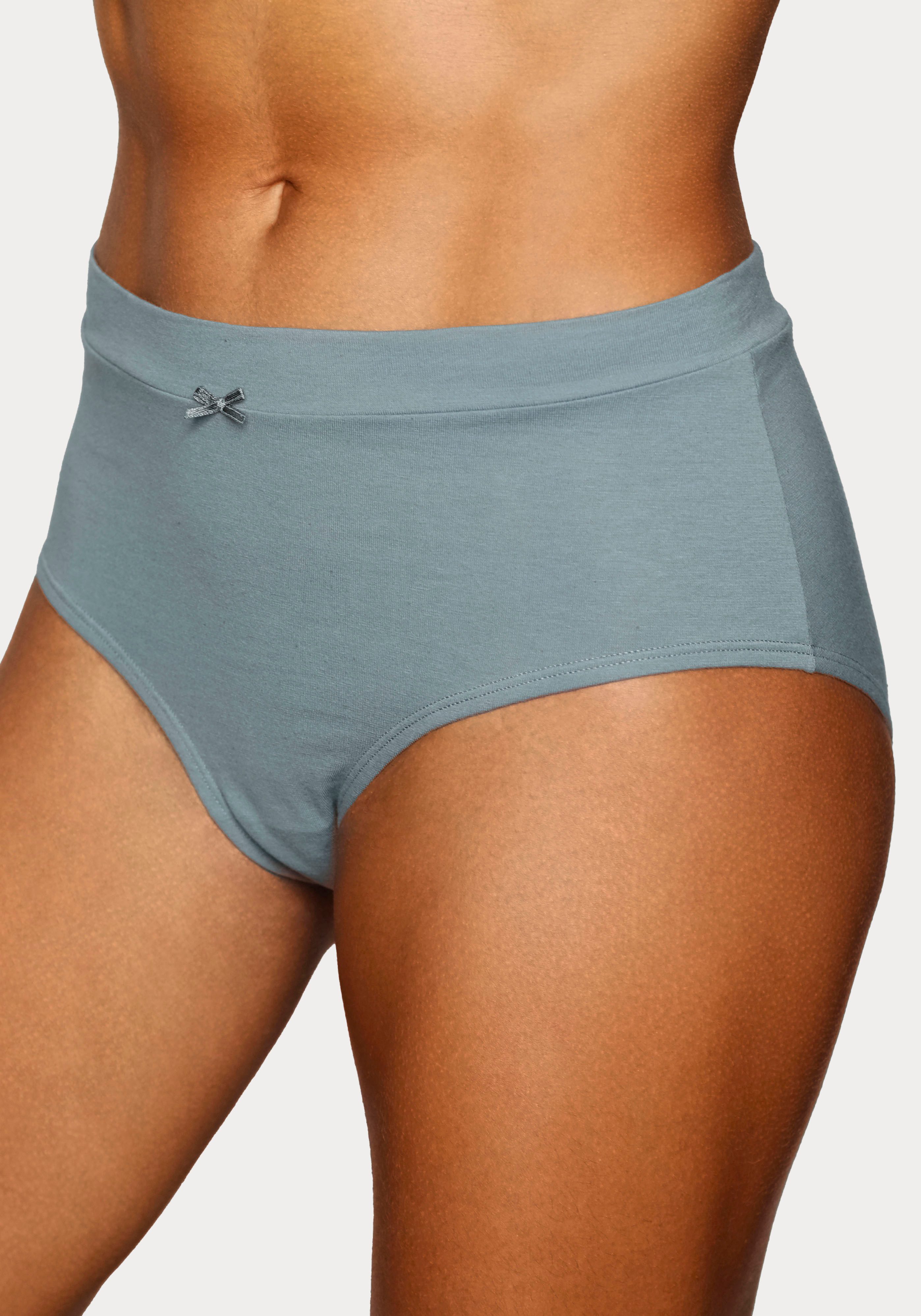 Vivance by Lascana Taillenslip (5er-Pack) mit breitem Bündchen ohne zusätzliches Gummi