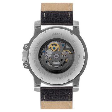 Ingersoll Automatikuhr The Freestyle Herrenuhr Edelstahl 45.5 automatik