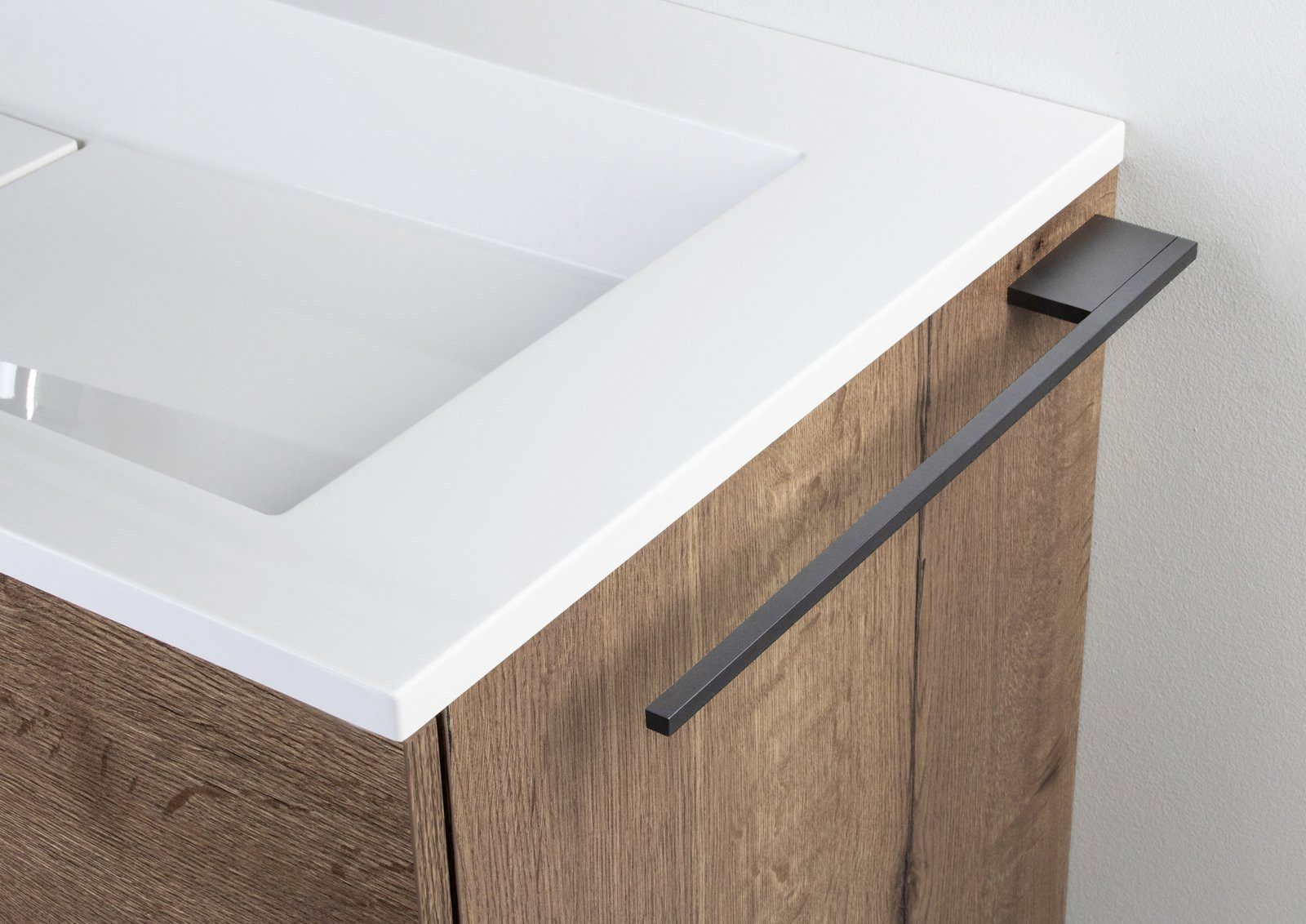 Intarbad Handtuchhalter Intarbad Design Handtuchhalter Anthrazit 380 mm