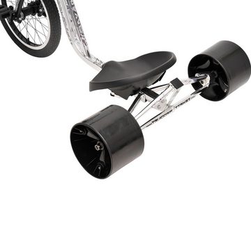 Triad Dreirad Drift Trike Countermeasure 3 Electro Chrome für Kinder von 7-12 Jahre, Fun Fahrzeug Tretfahrzeug
