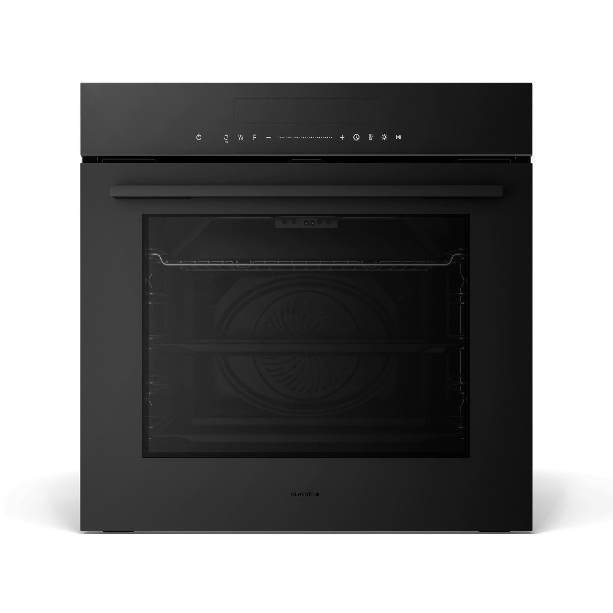 Klarstein Backofen Velaire, mit Hochwertige Glasfront, kein, Einbaubackofen Built -in Oven 13 Funktionen Uhr Timer 3160 W