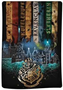 Bettwäsche Harry Potter - Hogwarts - Bettwäsche-Set, Wendemotiv, 135x200 & 80x80, Harry Potter, Baumwolle, 100% Baumwolle