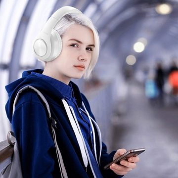TUINYO Bequemes Design Headset (mit einer 800mAh-Batterie für 30 Stunden Musikgenuss und einer schnellen 2-2,5 Stunden Aufladung., Immersiver Sound & intelligente Steuerung,Bequemes Design alle Anlässe)