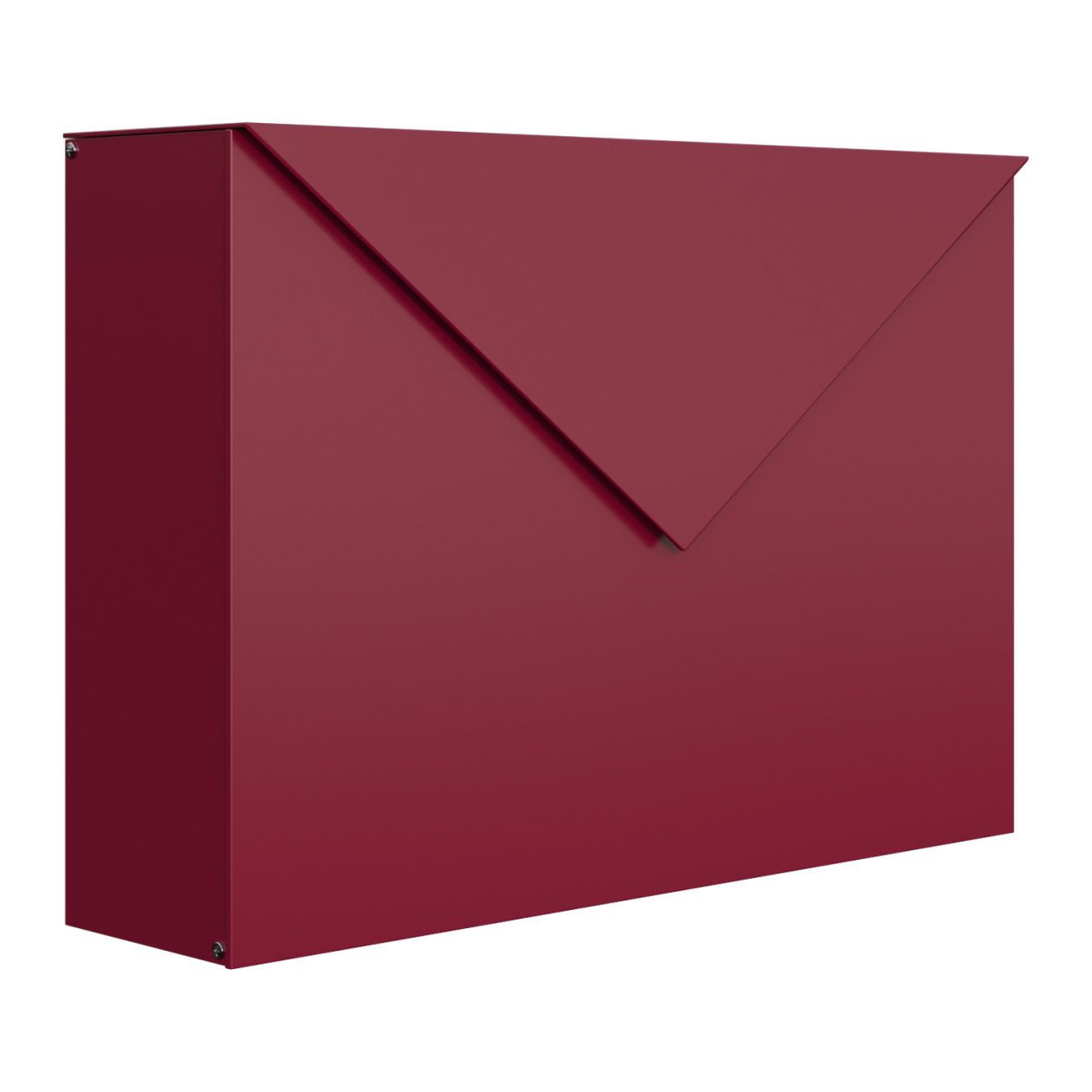 Bravios Wandbriefkasten Wandbriefkasten Letter in Rot