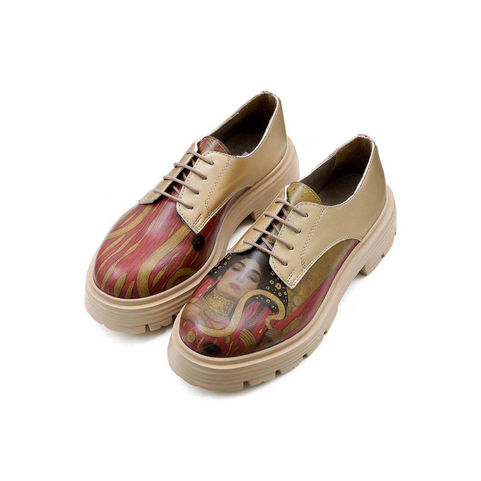 DOGO Brooklyn Shine Damen Halbschuhe Ballerina Handgefertigt