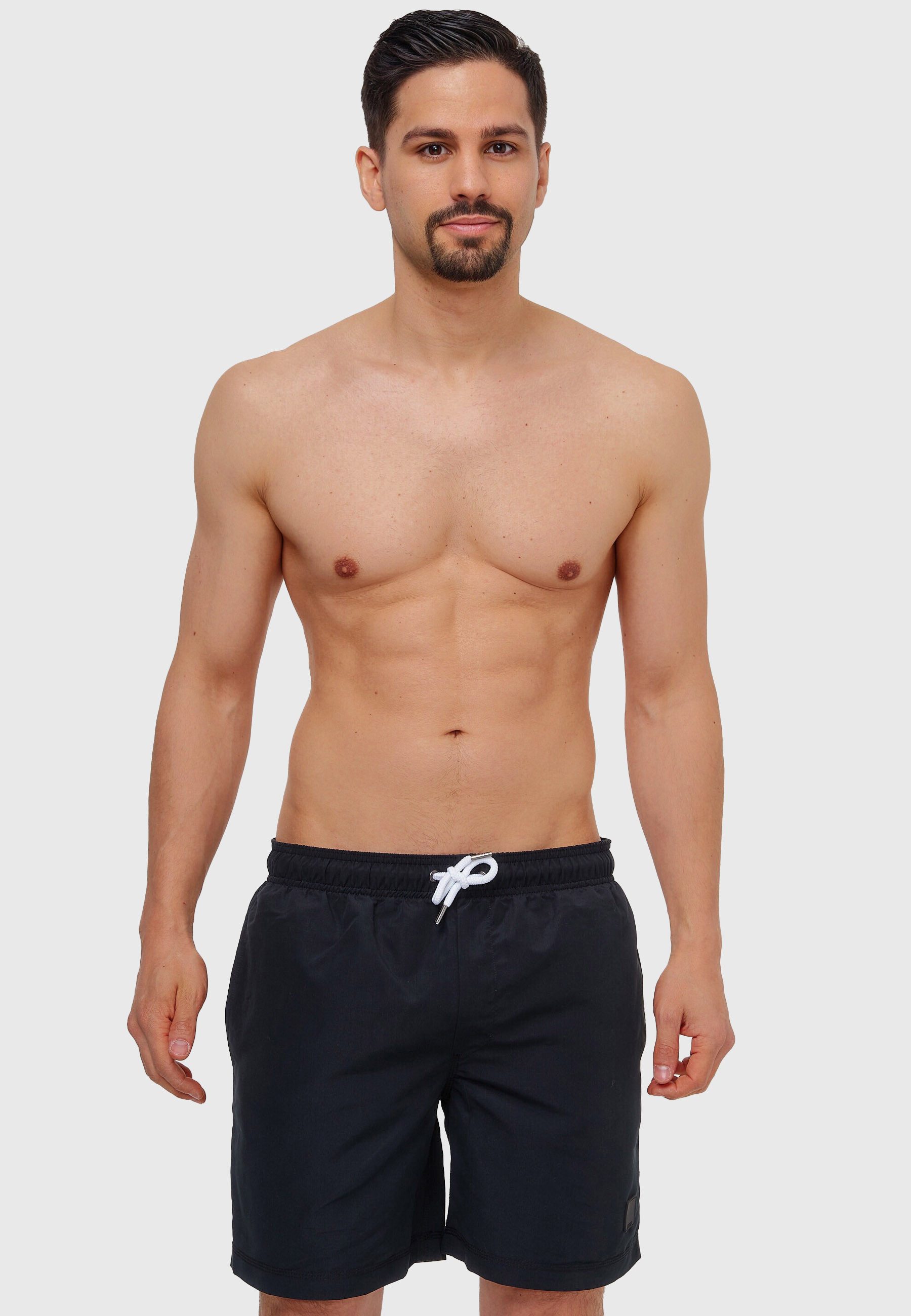 Indicode Badeshorts Ferguson mit elastischem Bund günstig online kaufen