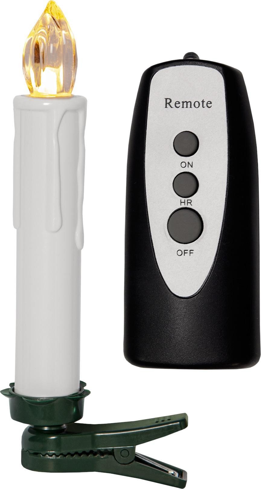STAR TRADING LED Dekolicht Best Season LED-Kerzen für Aussen,10 TLG. kabellos, Fernbed.