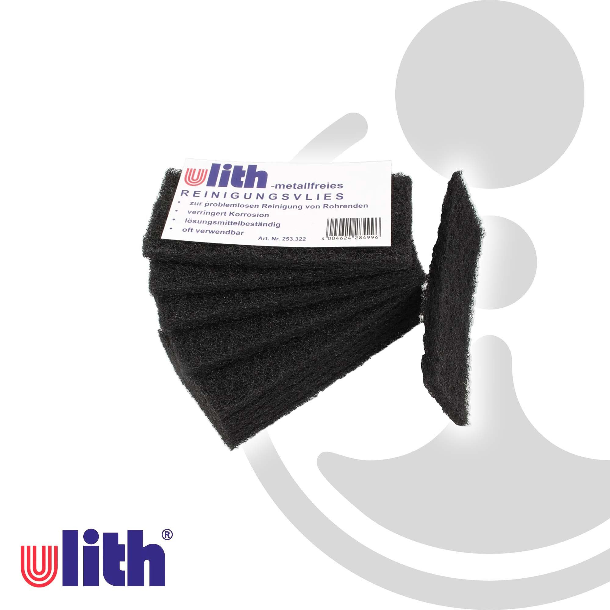 Ulith metallfreies Reinigungsvlies 60 x 130 mm 10er-Pack Reinigungstuch