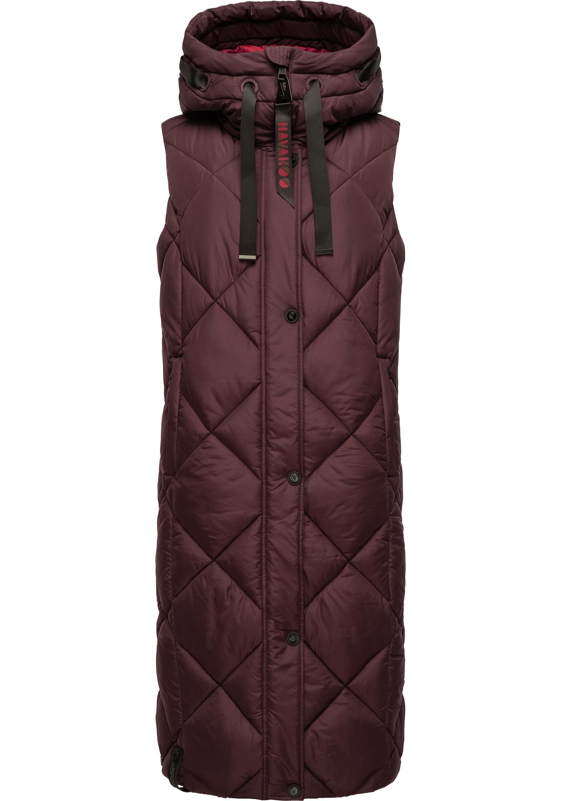 Navahoo Steppweste Schnuckel warme Damen Outdoor-Weste günstig online kaufen