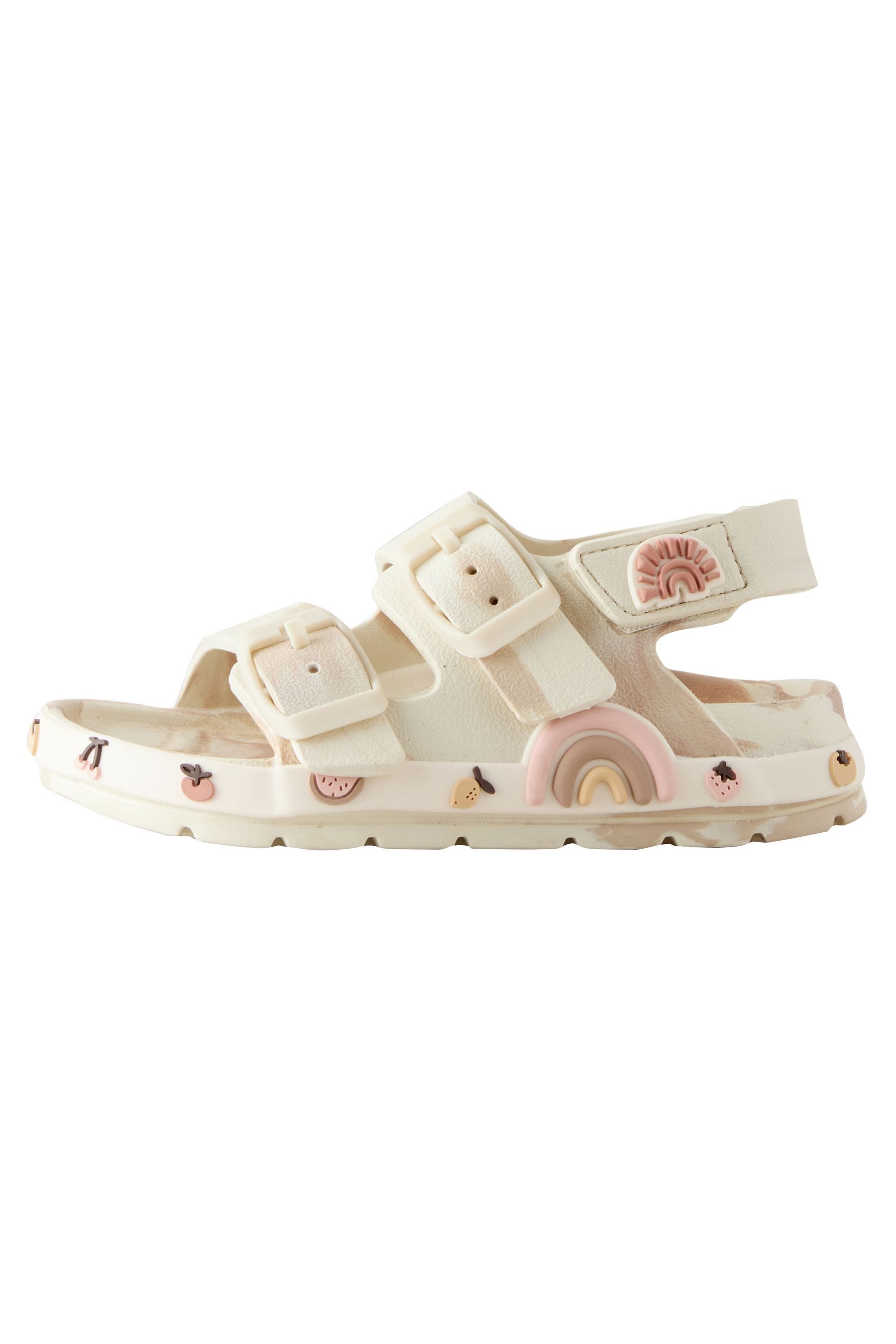 Next EVA-Sandalen mit Doppelschnalle und Motiv Sandale