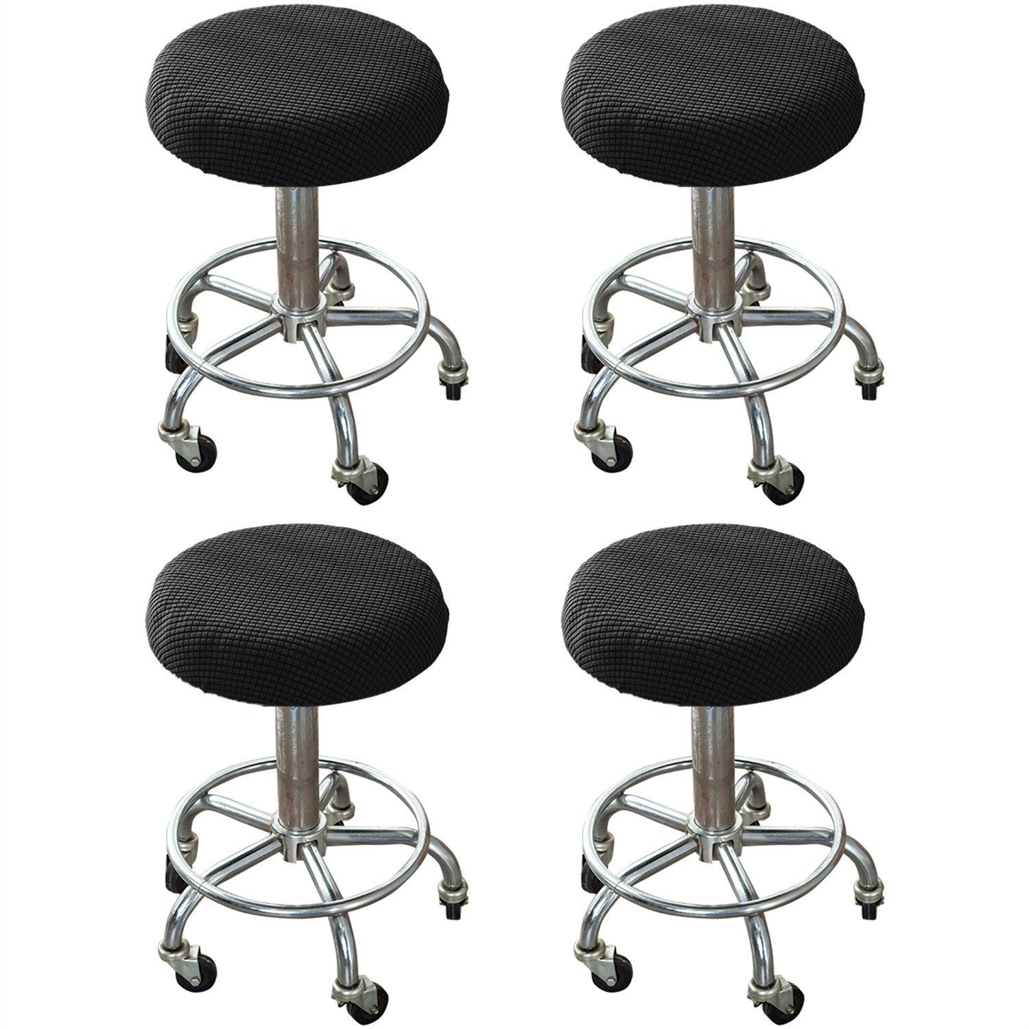 BYSURE Stuhlhusse, Stretch Runde Hocker- Bar günstig online kaufen