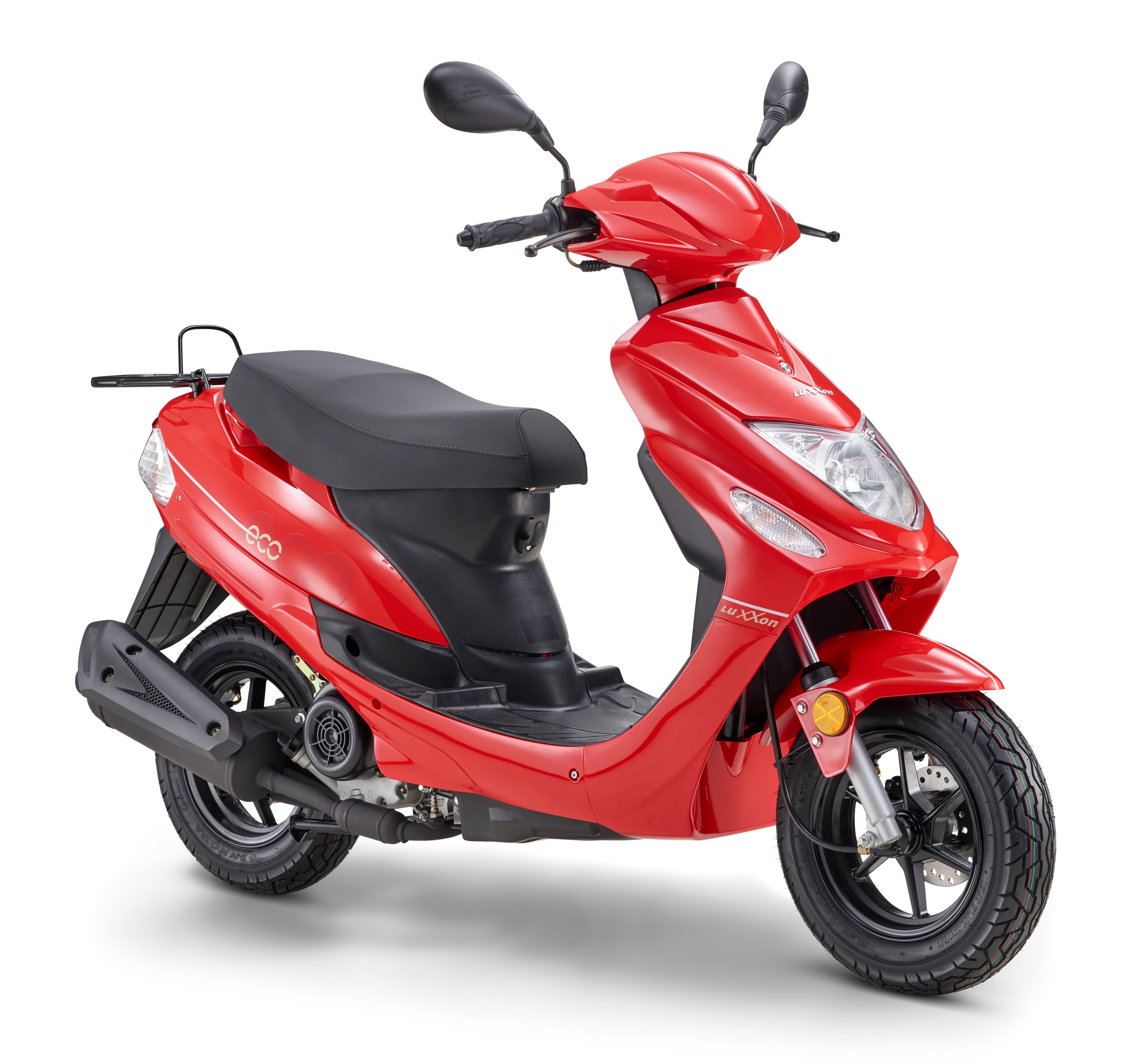 Luxxon Motorroller ECO (45km/h), 50 ccm, City-Roller, EFI, 50 ccm, 45 km/h, Euro 5, (Staufach, Roller, Scooter, Benzin), Euro 5, Kraftstoffeinspritzung (EFI), Lenkerschloss, Cityroller, 3 PS