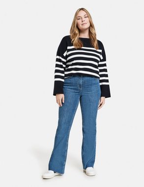 Samoon Stretch-Jeans Jeans mit Bootcut Betty Jeans