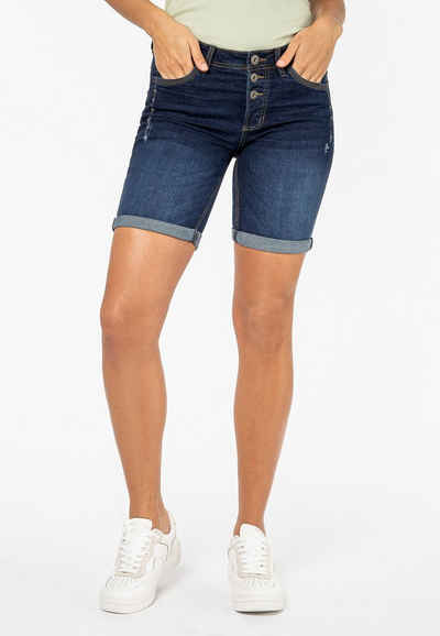 SUBLEVEL Jeansbermudas Kurze Jeanshose