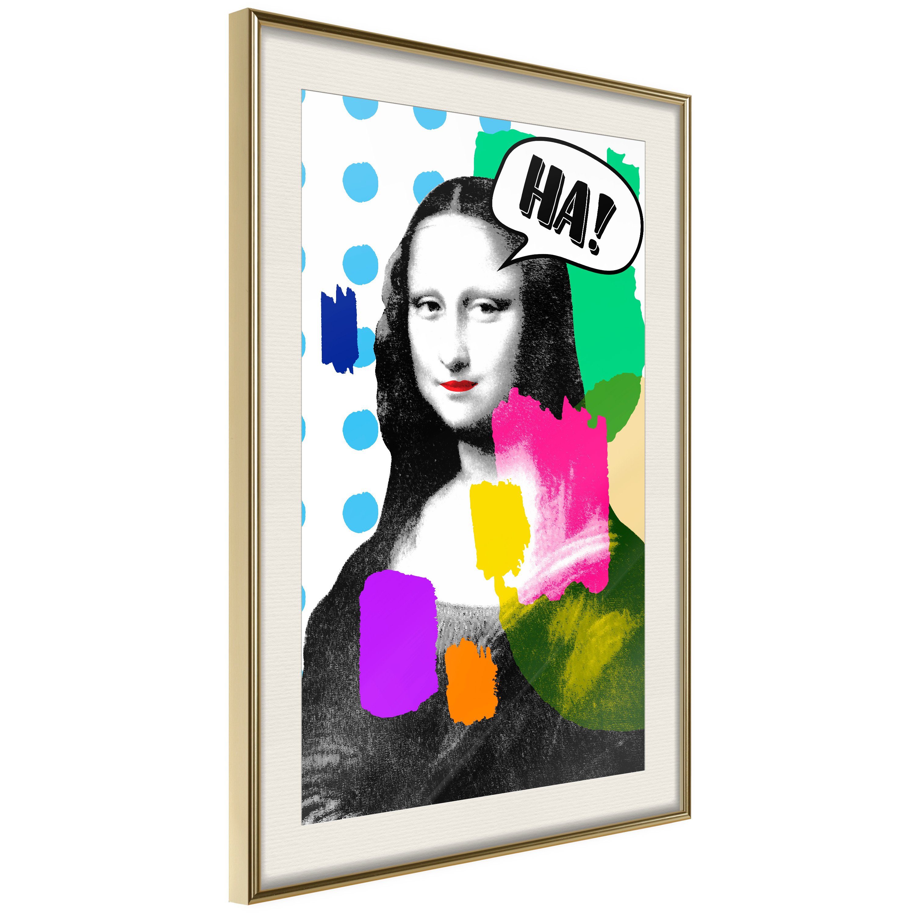 Artgeist Poster Mona Lisa Pop-art []