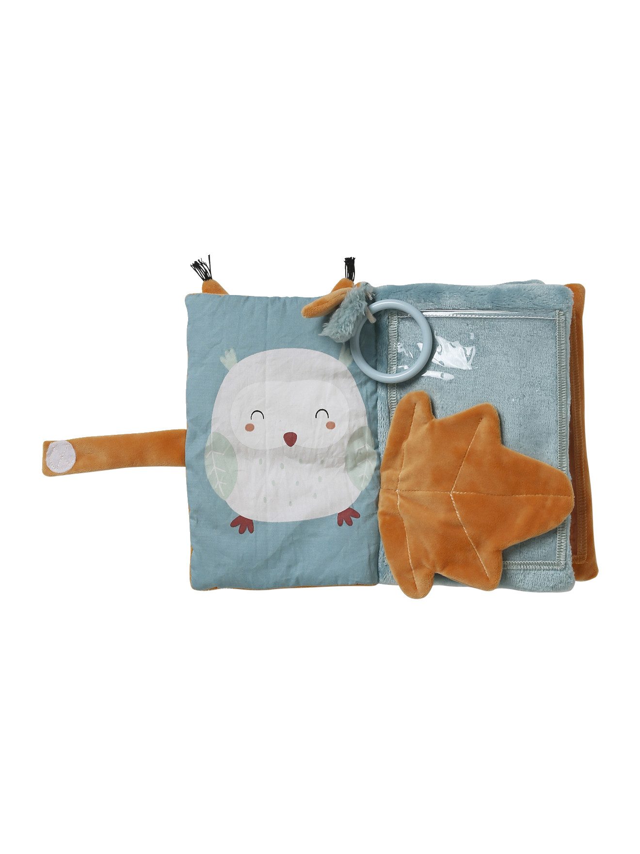vertbaudet Stoffbuch Baby Activity-Buch WALDFREUNDE