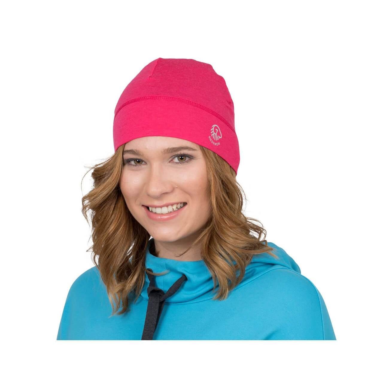 Giesswein Strickmütze Unisex Helm-Unterziehmütze Gamsstein