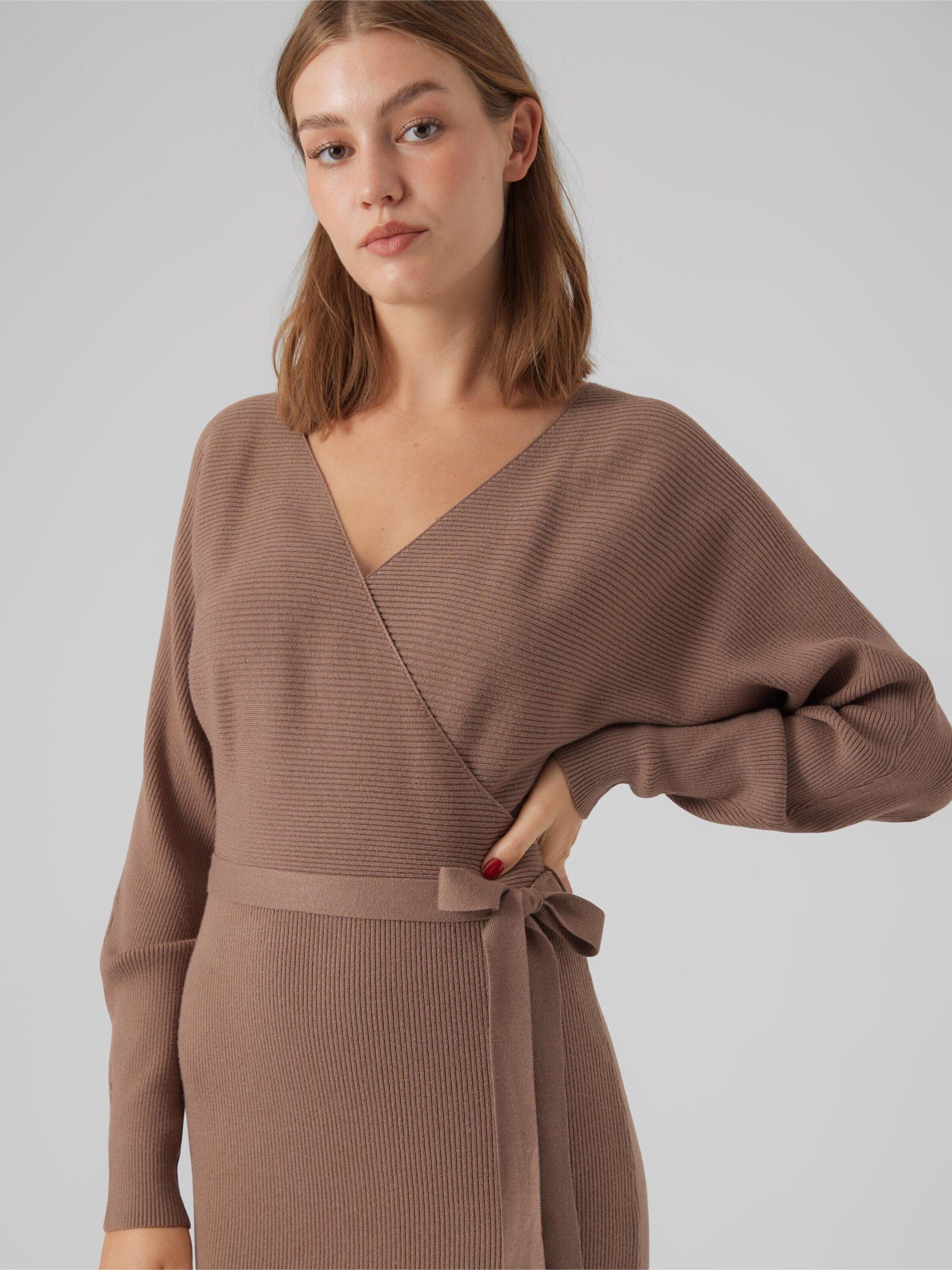 Vero Moda Strickkleid (1-tlg) Plain/ohne Details