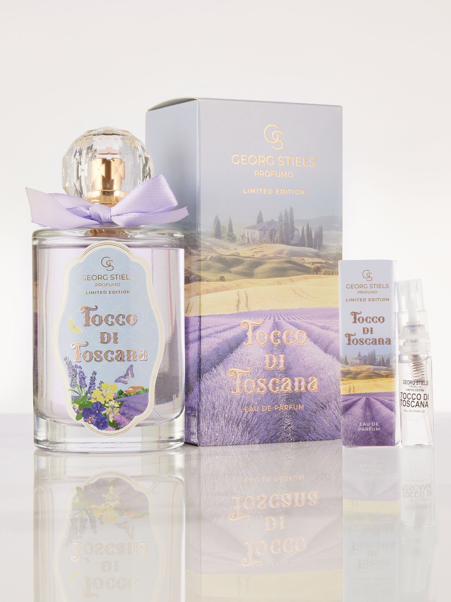 "Tocco Limited - Saison de Lavendels des Duftnoten Stiels Sommerduft di Parfum Georg mit 2-tlg., der Eau Toscana" Edition,