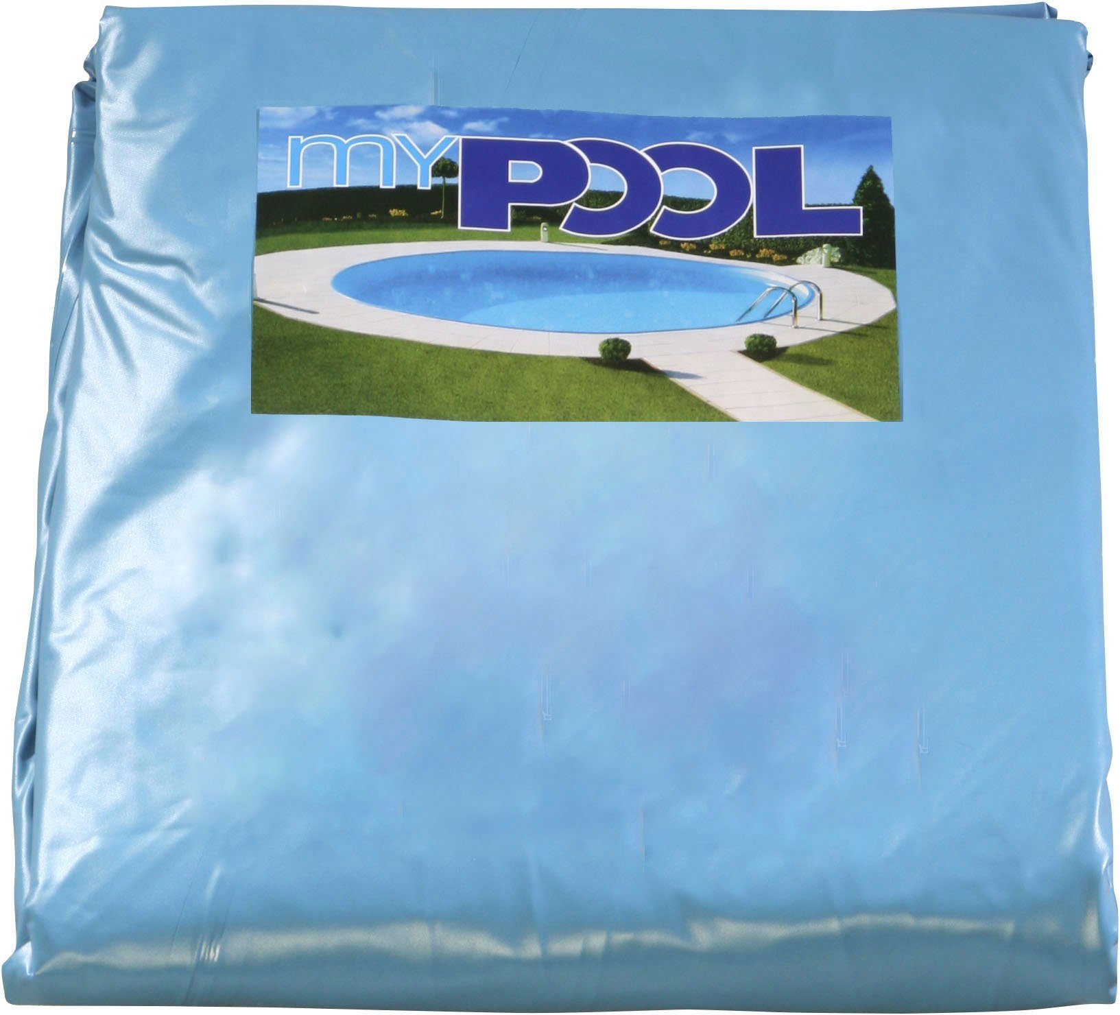 my POOL BWT Poolinnenhülle für 120 cm tiefe Pools, 0,6 mm Stärke, für Rundbecken, (Packung)