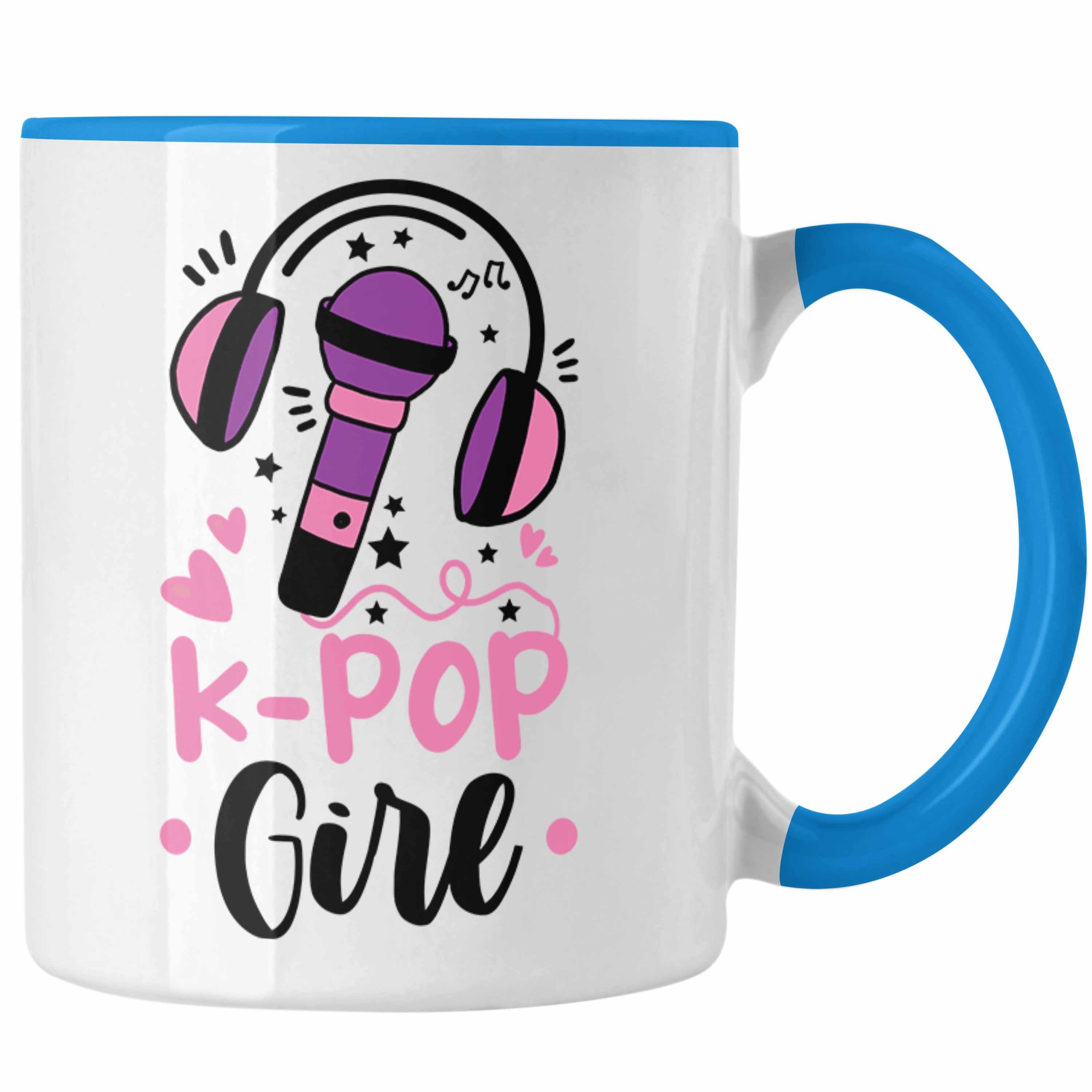 Pop - K Tasse K-Pop Liebhaber Geschenk Trendation Blau für Girl Tasse Trendation