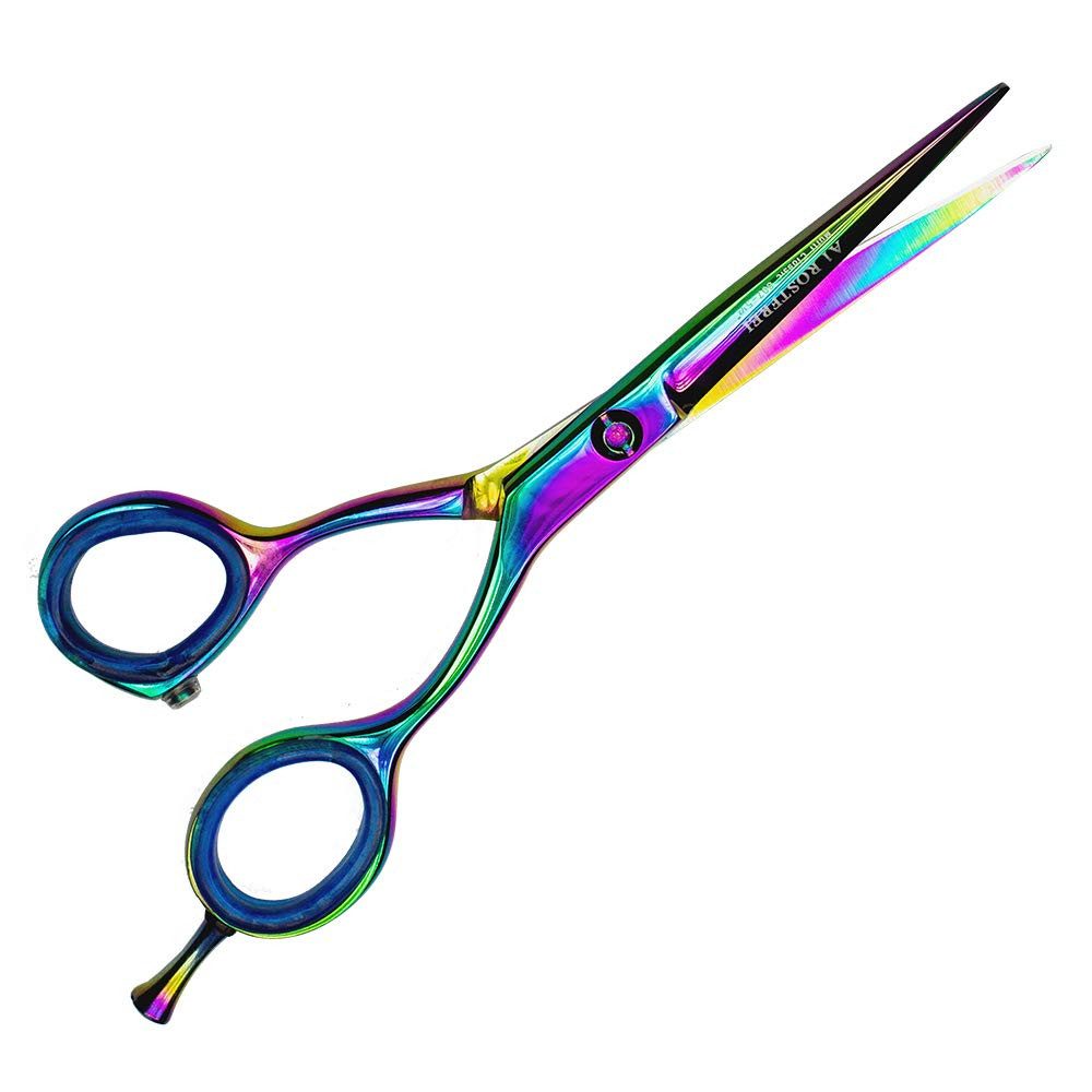May Haarschere Haarschneideschere 5.0 Zoll - Friseurschere - mit Titanbeschichtung