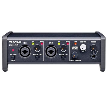 Tascam US-1x2HR USB Audio-Interface Digitales Aufnahmegerät